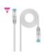 Nanocable Cable Red Latiguillo Cat.7 LSZH SFTP PIMF AWG26 25cm - Color Gris