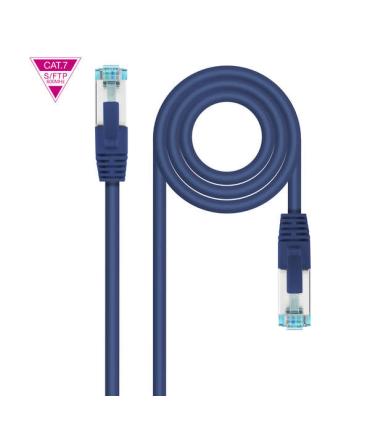 Nanocable Cable Red Cat.7 LSZH SFTP PIMF AWG26 25cm - Color Azul