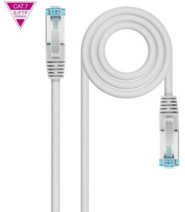Nanocable Cable de Red Latiguillo Cat.7 600Mhz LSZH SFTP PIMF AWG26 10m