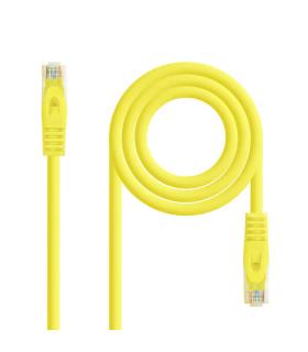 Nanocable Cable de Red Latiguillo RJ45 LSZH Cat.6a UTP AWG24 1m - Color Amarillo