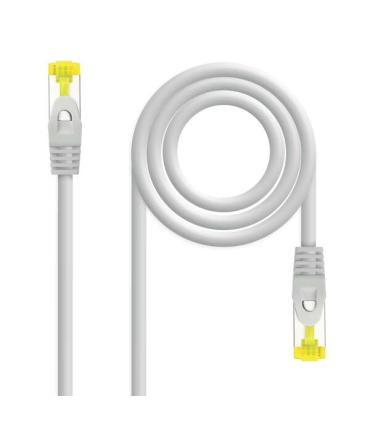 Nanocable Cable Red Latiguillo RJ45 LSZH CAT.6A SFTP AWG26 - 25 cm - Color Gris