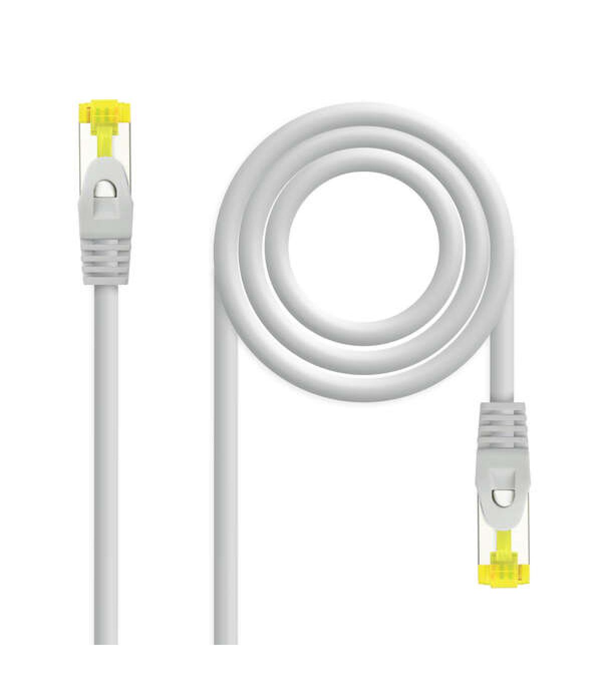 Nanocable Cable de Red Latiguillo RJ45 LSZH Cat.6a SFTP AWG26 3m - Color Gris