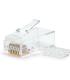 Nanocable Conector para Cable de Red RJ45 Cat.6 UTP 8 Hilos 10uds