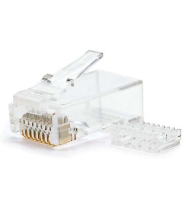 Nanocable Conector para Cable de Red RJ45 Cat.6 UTP 8 Hilos 10uds