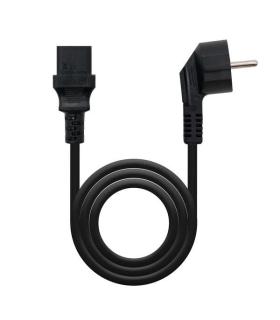 Nanocable Cable de Alimentacion CPU - Shucko CEE7 Macho a C-13 Hembra 10m - Color Negro