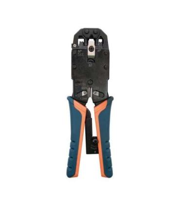 Nanocable Tenaza Crimpadora de Carraca para Conectores RJ45, RJ12, RJ11, RJ10