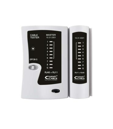 Nanocable Testeador para Cable RJ11/RJ12/RJ45