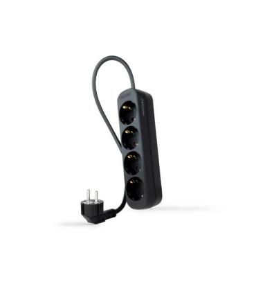 Nanocable Regleta 4 Tomas - 1.4m - Color Negro