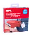 Apli Etiquetadora Textil Estandar - Incluye Tapon de Proteccion y Correa de Muñeca - Compatible con Agujas y Navetes Apli