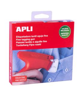 Apli Etiquetadora Textil Fina - Compatible con Agujas y Navetes Apli - No Daña los Tejidos