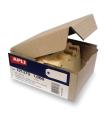 Apli Pack de 1000 Etiquetas con Arandela para Colgar 80 x 38mm - Color Crema