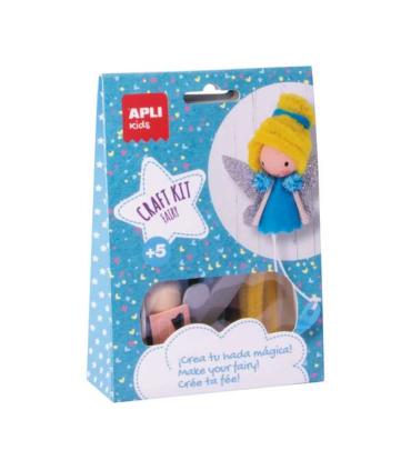 Apli Mini Kit de Manualidades Hada Magica - Reduce el Estres - Mejora la Memoria - Desarrolla la Coordinacion