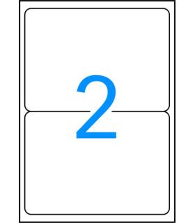 Apli Etiquetas Blancas Resistentes Intemperie 199.6 x 143.5mm 20 Hojas