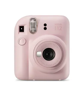 Fujifilm Instax Mini 12 Blossom Pink Camara Instantanea - Tamaño de Imagen 62x46mm - Flash Auto - Exposicion Automatica - Mini..