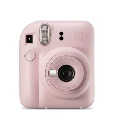 Fujifilm Instax Mini 12 Blossom Pink Camara Instantanea - Tamaño de Imagen 62x46mm - Flash Auto - Exposicion Automatica - Mini..