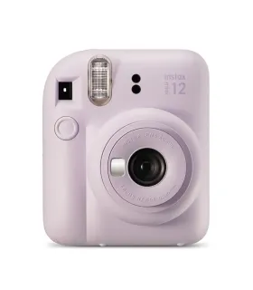 Fujifilm Instax Mini 12 Lilac Purple Camara Instantanea - Tamaño de Imagen 62x46mm - Flash Auto - Exposicion Automatica - Mini..