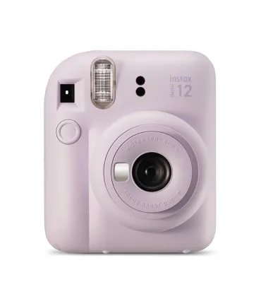 Fujifilm Instax Mini 12 Lilac Purple Camara Instantanea - Tamaño de Imagen 62x46mm - Flash Auto - Exposicion Automatica - Mini..