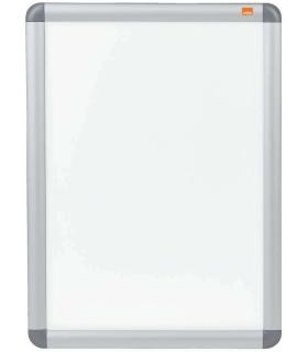 Nobo Marco Publicitario Tamaño A3 con Proteccion de PVC Antirreflectante y Resistente a la Intemperie - Marco de Aluminio Elegan