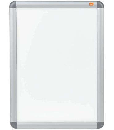 Nobo Marco Publicitario Tamaño A3 con Proteccion de PVC Antirreflectante y Resistente a la Intemperie - Marco de Aluminio Elegan