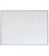 Nobo Pizarra Blanca Magnetica Pequeña con Marco de Aluminio 585x430mm - Borrado en Seco - Almohadillas Adhesivas - Ideal para Of