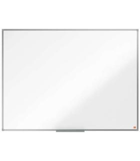 Nobo Essence Pizarra Magnetica de Acero 1200x900mm - Marco de Aluminio Anodizado - Bandeja para Rotuladores - Color Blanco