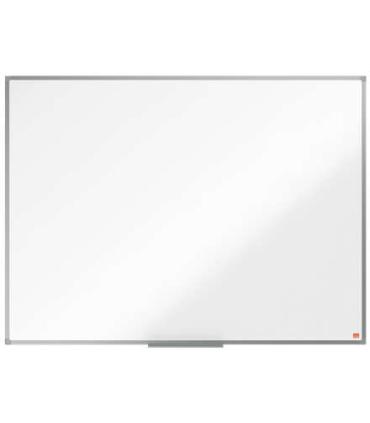 Nobo Essence Pizarra Magnetica de Acero 1200x900mm - Marco de Aluminio Anodizado - Bandeja para Rotuladores - Color Blanco