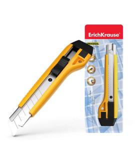 Erichkrause Cuter con Fijador Automatico Universal - Sistema de Retencion de Cuchilla Autobloqueo - Partidor Incorporado - Cuchi