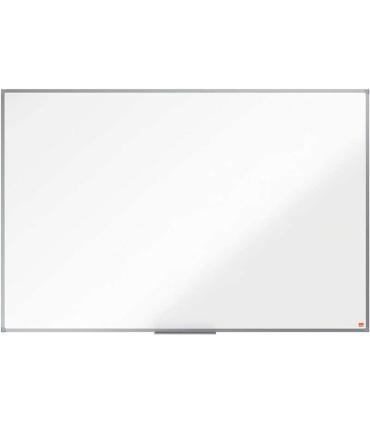 Nobo Essence Pizarra de Melamina 1500x1000mm - Marco de Aluminio Anodizado - Bandeja para Rotuladores - Color Blanco