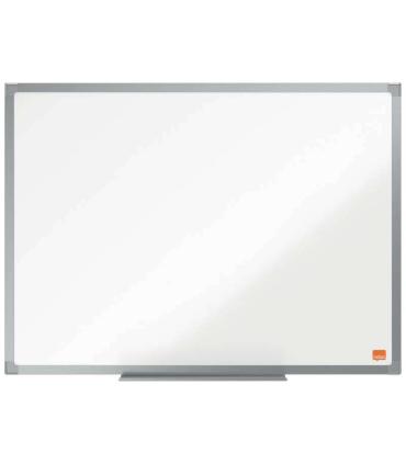 Nobo Essence Pizarra Magnetica de Acero Vitrificado 600x450mm - Montaje en Esquinas - Blanco