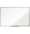 Nobo Essence Pizarra Magnetica de Acero Vitrificado 900x600mm - Montaje en Esquinas - Marco de Aluminio Anodizado - Bandeja para