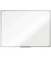 Nobo Essence Pizarra Magnetica de Acero Vitrificado 1200x900mm - Montaje en Esquinas - Superficie de Borrado Superior - Color Bl
