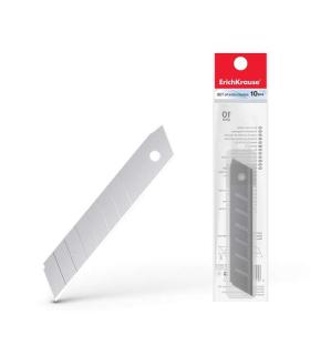 Erichkrause Juego de Cuchillas Adicionales - Cuchillas de Repuesto de Acero Segmentado - Afilado de Doble Cara - Resistente al..