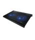 Trust Base de Refrigeracion para Portatil hasta 17.3" USB - Iluminacion LED Azul - 2 Ventiladores de 125mm - 800 RPM - 360 x 280