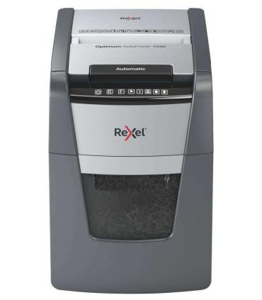 Rexel Optimum Autofeed 100M Destructora Automatica de Microcorte - Alimentacion Automatica de Hasta 100 Hojas - Nivel de Ruido..