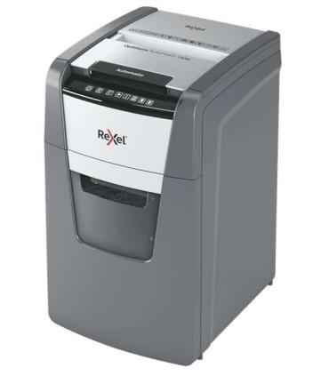 Rexel Optimum AutoFeed 130M Destructora Automatica de Corte en Particulas - Papelera de 44L - Alimentacion Automatica hasta 130.