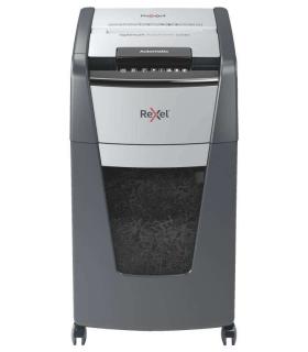 Rexel Optimum Autofeed 225M Destructora Automatica de Microcorte - Alimentacion Automatica de Hasta 225 Hojas - Micro Corte P-5.