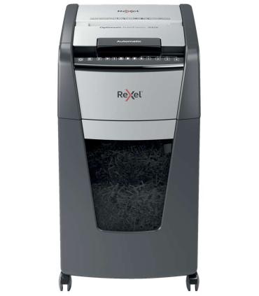 Rexel Optimum AutoFeed 300X Destructora Automatica de Corte en Particulas - 34L - Alimentacion Automatica 300 hojas - Ranura Man