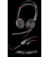 Plantronics Blackwire C5220 USB-C Auriculares con Microfono - Cancelacion de Ruido - Diadema Metalica Acolchada - Almohadillas..