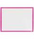 Nobo Pizarra Blanca Magnetica Pequeña 585x430 - Colores Vibrantes - Accesorios Incluidos - Fucsia