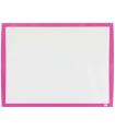 Nobo Pizarra Blanca Magnetica Pequeña 585x430 - Colores Vibrantes - Accesorios Incluidos - Fucsia