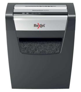 Rexel Momentum x312 Destructora de Papel - Corte Confeti 5x42mm - Funcionamiento Ininterrumpido 6 Minutos - Negro
