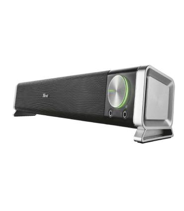 Trust Asto Barra de Sonido USB 12W - Entrada Jack 3.5mm - Cable de 1.40m - Color Negro