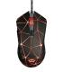 Trust Gaming GXT 133 Locx Raton USB 4000dpi - 6 Botones - Iluminacion LED - Cable Trenzado de 1.80m - Uso Ambidiestro - Color Ne