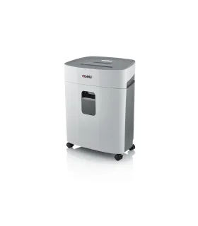 Dahle PaperSAFE 260 Destructora de Papel Manual 25L con Ruedas - Destruye hasta 12 Hojas - Corte en Particulas - Apta para Papel