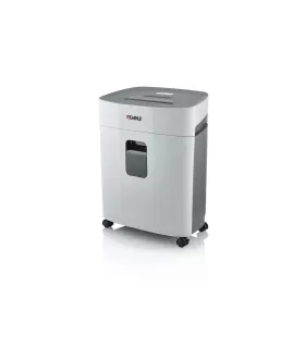 Dahle PaperSAFE 260 Destructora de Papel Manual 25L con Ruedas - Destruye hasta 12 Hojas - Corte en Particulas - Apta para Papel