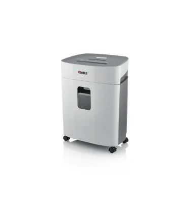 Dahle PaperSAFE 260 Destructora de Papel Manual 25L con Ruedas - Destruye hasta 12 Hojas - Corte en Particulas - Apta para Papel