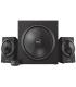 Trust Yuri Sistema de Altavoces 2.1 120W - Subwoofer 30W - Control de Bajos - Cable de 1.50m - Color Negro