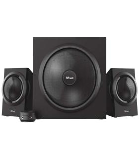 Trust Yuri Sistema de Altavoces 2.1 120W - Subwoofer 30W - Control de Bajos - Cable de 1.50m - Color Negro