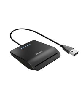 Trust Primo Smartcard Lector de DNI Electronico 3.0 - USB 2.0 - Cable de 1m - Color Negro