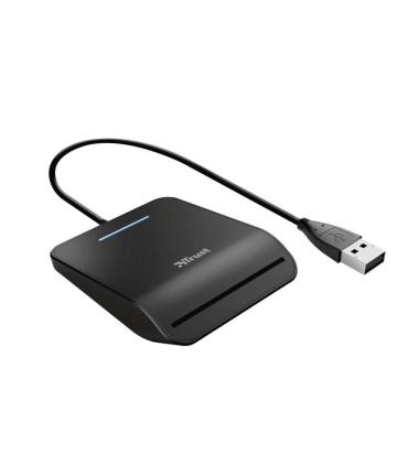 Trust Primo Smartcard Lector de DNI Electronico 3.0 - USB 2.0 - Cable de 1m - Color Negro